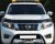Bonnet guard Nissan Navara from 2016-2021