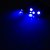 Interior LED Chrome 12-24V 5xDiode