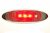 Chrome position light with 3xLED - 24V