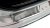 Rear bumper protection Volvo V60 from 2014-2018