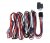 Cord set/cable set for 3 extra lights