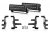 LED Light Bar Package 2x Lumen SQ16 Toyota Hilux from 2020 onwards