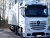 LED ramp for mounting above the sun visor for Mercedes Actros MP4 2011-
