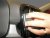 Mobile Holder Volvo EC40 2025- | Mounting to the left of the center screen