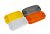 Plastic lens for TALMU warning light and fog light
