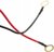 Relay cable with on/off button and with DT contact 12 V