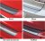 Rear guard / bumper protection in scratch-resistant ABS plastic Peugeot 3008 06.2009-2015