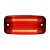 Position light/side marker in fiber optic LED with built-in reflex | Red