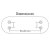 Heavy duty adjustable bracket for rear view camera screen
