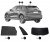 Sun visor Audi Q3 from 2019- and newer