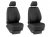 Heavy-duty seat covers for the front seats (1+1) for Opel Movano from 2022-