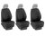 Heavy-duty seat cover for the middle row to Ford Custom Tourneo from 2023-
