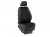 Heavy duty seat cover (vinyl & fabric) for the driver's seat of Volkswagen Crafter from 2017-