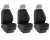 Heavy-duty seat cover for the middle row to Ford Custom Tourneo from 2023-