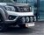 Black low bull bar Nissan Navara from 2016-