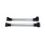 Roof racks Ford Transit Custom from 2023 onwards | Silver | 2 pcs