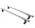 Roof rack Ford Courier from 2023- | Silver