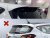 Roof spoiler for Ford Fiesta from model year 2017-
