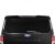 Roof spoiler for barn doors or tailgate -  Black PUR-IHS-plastic