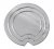 Stainless steel fuel cap detail for Opel Combo 2012-2018
