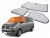 Thermal blinds Volkswagen Caravelle T6 from 2016-2019