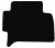 Textile mats front and rear for Volkswagen Amarok from 2011-/2017-