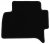 Textile mats front and rear for Volkswagen Amarok from 2011-/2017-