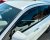 Dark tinted wind deflectors for Volvo V60 from 2018-