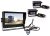 Rear view camera system 9" monitor incl. 2 visor cameras
