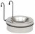 Stainless steel water bowl - 1,2 liters