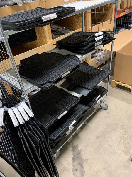 Rubber mats now back in stock!