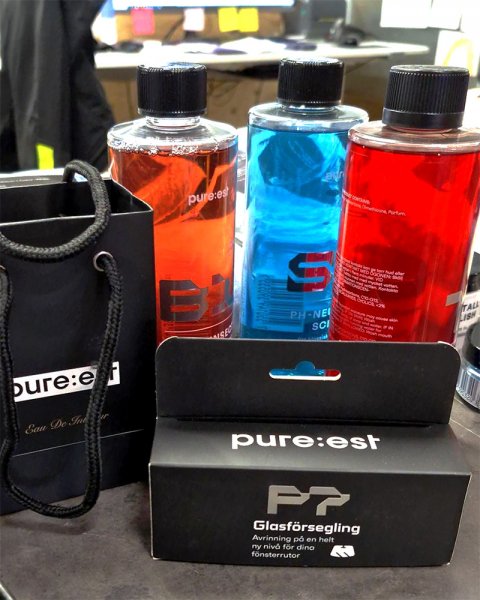 New: Pure:est car care products now in stock!