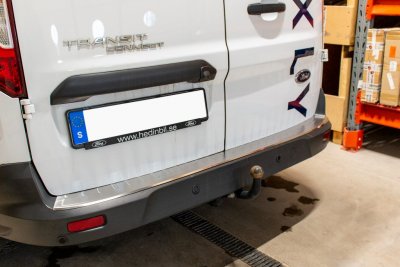 Rear guard for Ford Custom from 2023- | Brushed - Matte