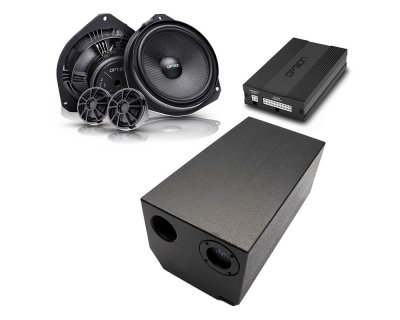 Speaker Kit for Peugeot Boxer (2006–2024) | Audio Kit | Speakers/DSP/Subwoofer (ROCK-1) + Sound Deadening
