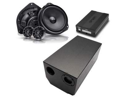 Speaker Package for Fiat Ducato (2006–2020) | Audio Package | Speakers/DSP/Subwoofer (ROCK-1) + Sound Deadening | 7“/10” Radio
