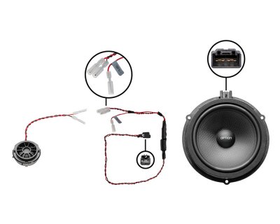 Speaker Kit for Ford Transit (2014–) | Front Speakers