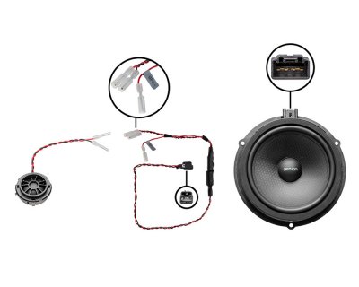 Front Speaker Package for Ford Tourneo Connect from 2013-2022 | Choose the right package for your car