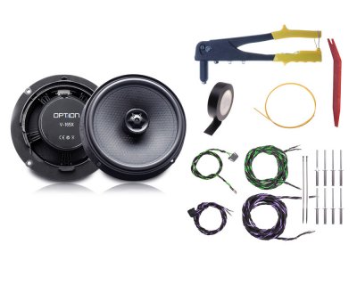 Speaker package for the 2020- Volkswagen ID.3 | Rear speakers