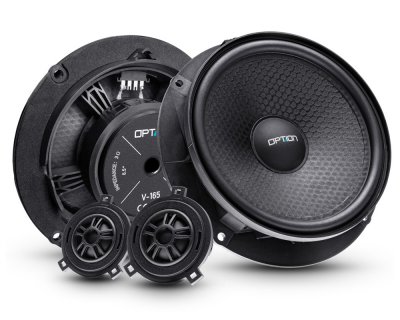 Speaker Kit for Volkswagen Up (2012–2024) | Front Speakers – Option (25 mm tweeter)