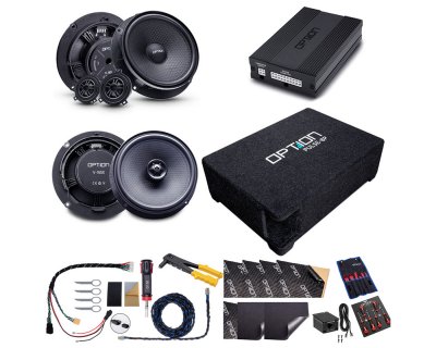 Speaker Kit for the 2018 Volkswagen Polo and newer | Audio Kit | Speakers | Sound Dampers | DSP | Subwoofer Enclosure