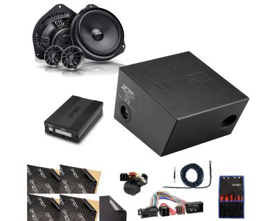 Speaker Package for Iveco Daily (2014–2019) | Audio Package | Speakers/DSP/Subwoofer (ROCK-3) + Sound Deadening