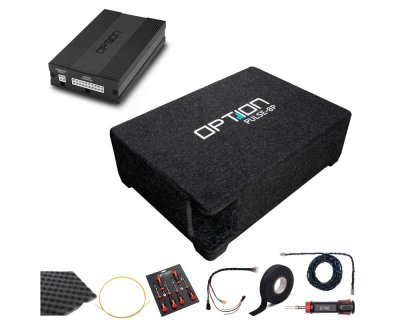 Speaker Package for the 2017- Volkswagen Crafter | DSP Audio Processor, Power Amplifier & Subwoofer (PULSE-8P)