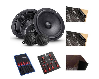 Speaker Kit for the 2019 Opel Vivaro and newer | Front/rear speaker kit, including sound deadening