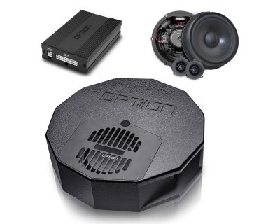 Speaker Package for the 2024 Volkswagen Passat and later | Audio Package | Front Speakers | Sound Damping | DSP | Subwoofer