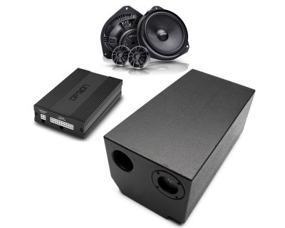 Speaker Package for Fiat Ducato (2019–2024) | Audio Package | Speakers/DSP/Subwoofer (ROCK-1) + Sound Deadening | 10 Radio