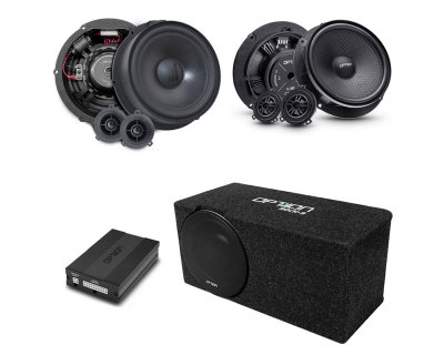 Speaker Package for the 2016 and newer Volkswagen Touran | Audio Package | Speakers | Sound Dampers | DSP | Subwoofer
