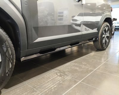 Side Skirts V1 for Dacia Duster from 2024- | Gloss Black styling