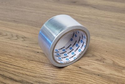 Aluminum tape - 50 mm wide, 10 m long