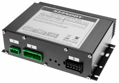 Siren amplifier S09 for 12V or 24V