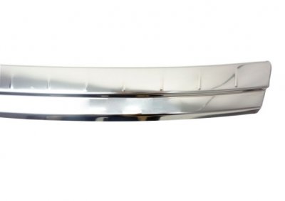 Stainless steel Rear Bumper Guard for Audi Q7 from 2007-2015